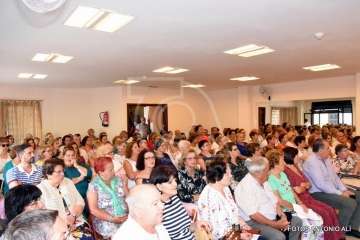El Roque Azucarero, a tope, en la fiesta para honrar a su patrono (Foto Antonio Alí)